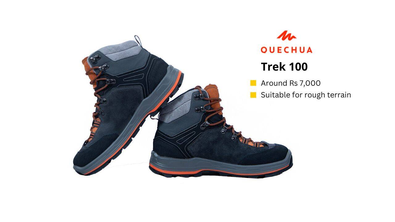 Decathlon men's hiking shoes deals